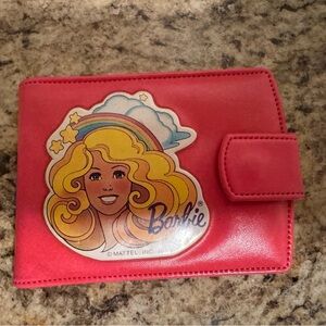 Vintage Barbie Red Wallet vinyl